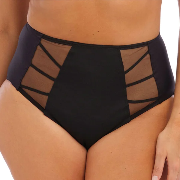 Slip taille haute - Noir Elomi Sachi