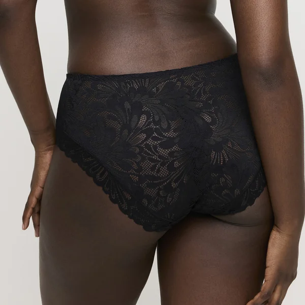 slip taille haute noir Prima Donna
