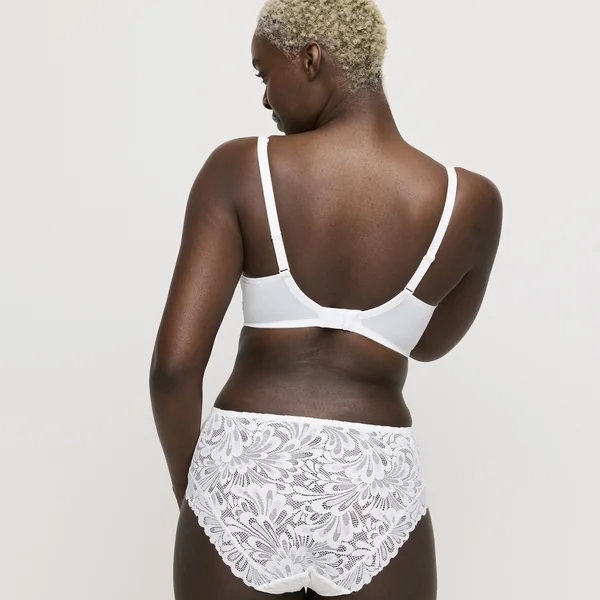 Slip taille haute Rupi naturel blanc Prima Donna