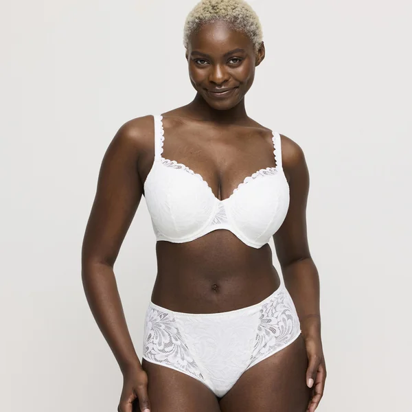 Slip taille haute Rupi naturel blanc Prima Donna