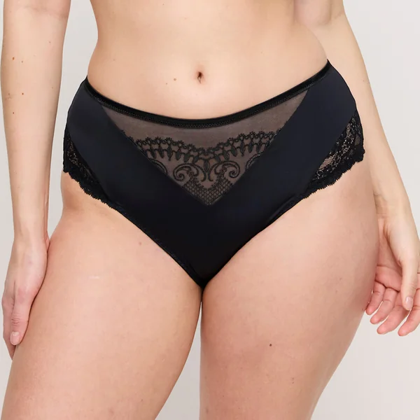 Slip taille haute shimla noir Prima Donna