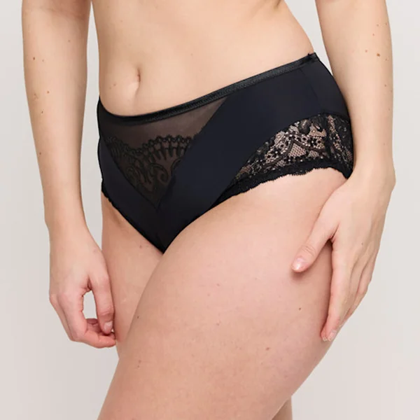 Slip taille haute shimla noir Prima Donna