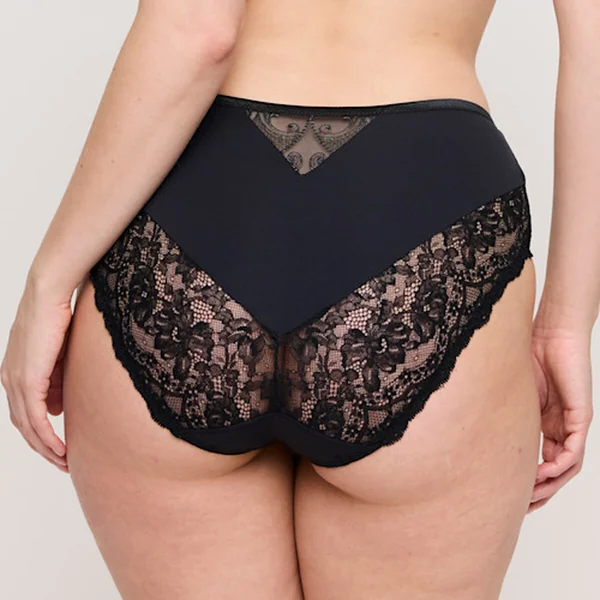Slip taille haute shimla noir Prima Donna
