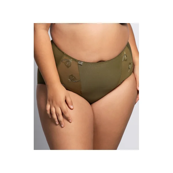 Slip taille haute ULLA 7510 DARK OLIVE
