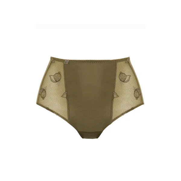 Slip taille haute ULLA 7510 DARK OLIVE