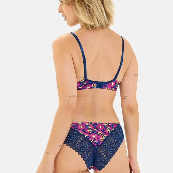 Slip Talentueuse - Bleu Rose Foncé Billet Doux