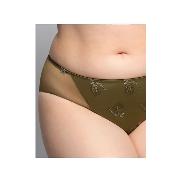 Slip ULLA 7532 DARK OLIVE