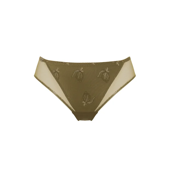 Slip ULLA 7532 DARK OLIVE