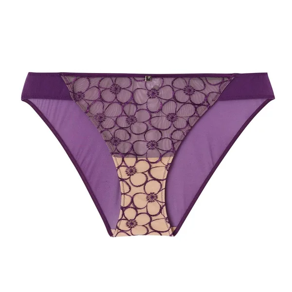 Slip violet Venus Camille Cerf x Pomm Poire