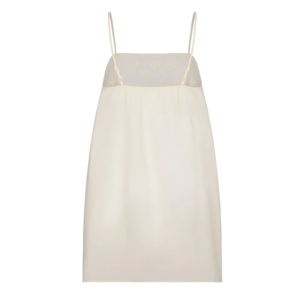 Slipdress Embroidery - Blanc