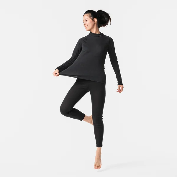 Sous-vêtement thermique de ski Femme - BL 100 bas - Noir