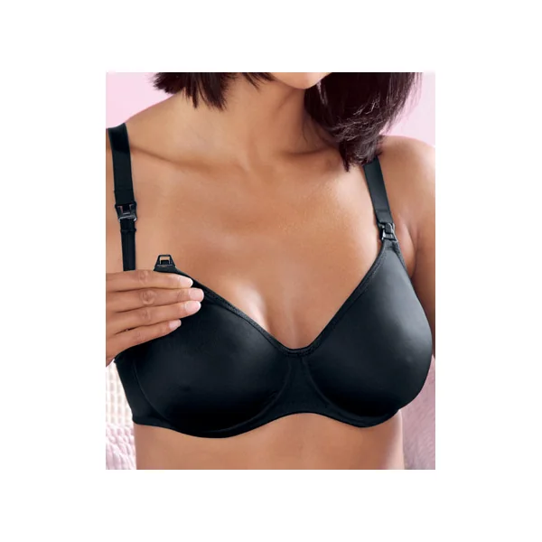 Soutien gorge allaitement à armatures 5068 NOIR