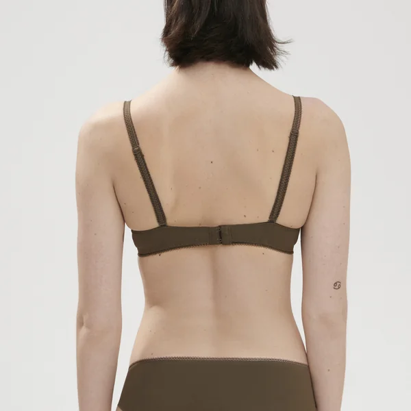 Soutien Gorge Armature Décolleté Plongeant - Vert Simone Pérèle Amazone