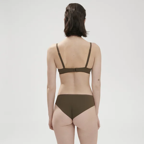 Soutien Gorge Armature Décolleté Plongeant - Vert Simone Pérèle Amazone