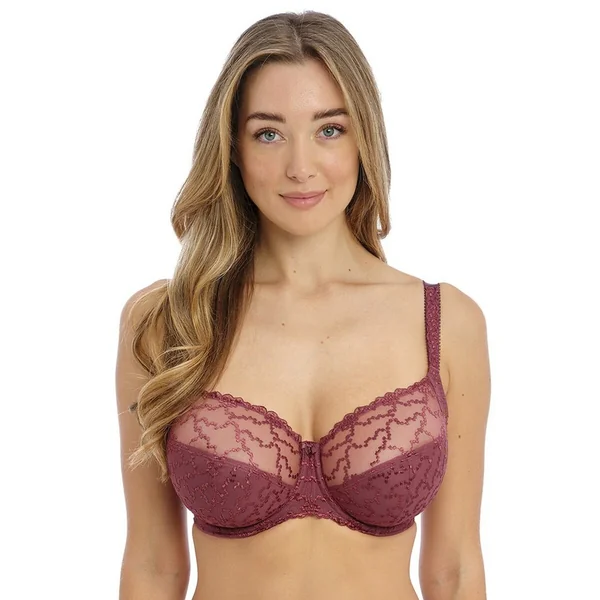 Soutien Gorge Armaturé - Bordeaux Fantasie