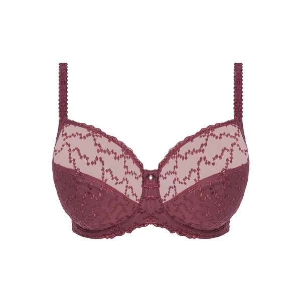 Soutien Gorge Armaturé - Bordeaux Fantasie