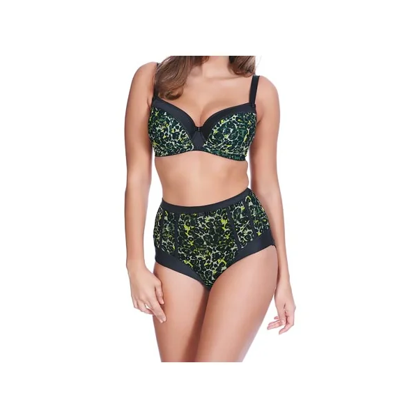 Soutien gorge balconnet paddé à armatures PIN UP 5092 NOIR
