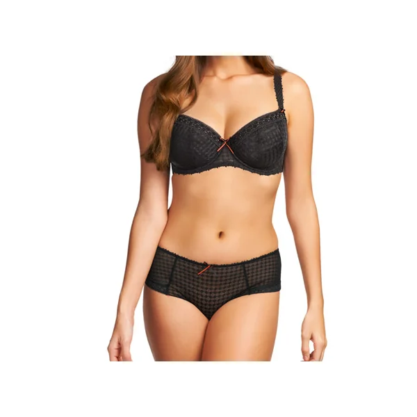 Soutien gorge balconnet paddé à armatures RAPTURE 1673 NOIR