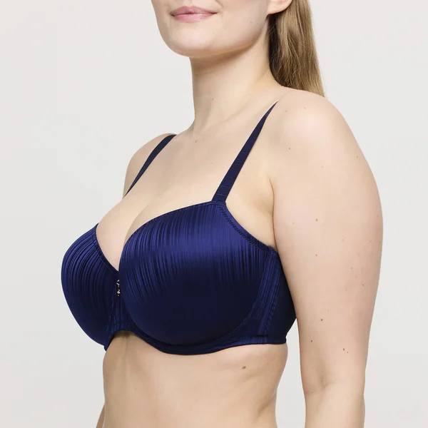 Soutien Gorge balconnet rembourré - Saphir Bleu Prima Donna