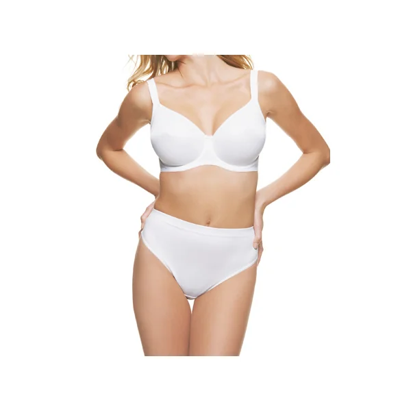 Soutien gorge balconnet sans coutures à armatures SMOOTHING 4520 BLANC