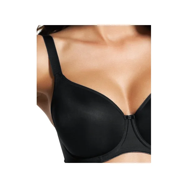 Soutien gorge balconnet sans coutures à armatures SMOOTHING 4520 NOIR