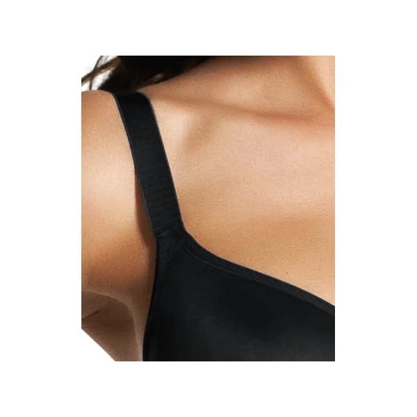 Soutien gorge balconnet sans coutures à armatures SMOOTHING 4520 NOIR