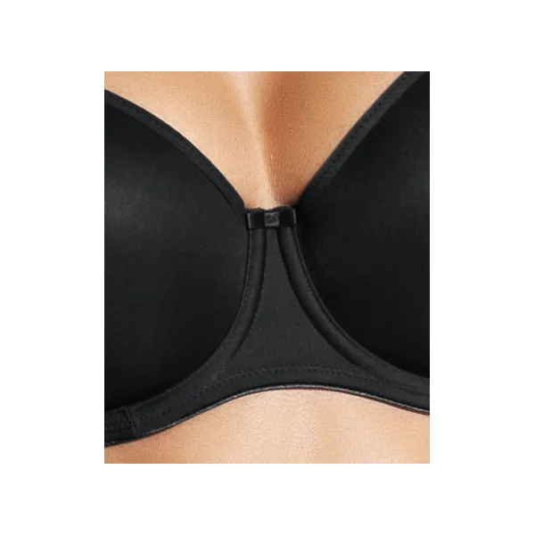 Soutien gorge balconnet sans coutures à armatures SMOOTHING 4520 NOIR