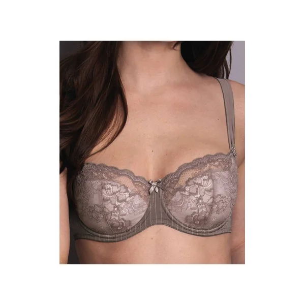 Soutien gorge balconnet à armatures ANTONIA 5205 GRIS CENDRE