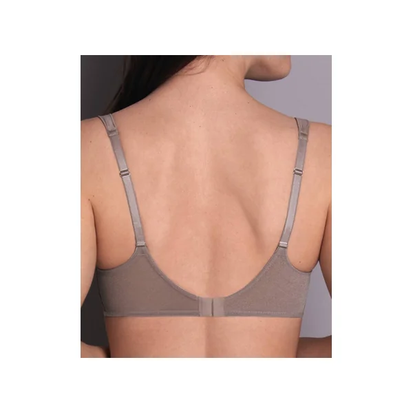 Soutien gorge balconnet à armatures ANTONIA 5205 GRIS CENDRE