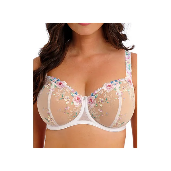 Soutien gorge balconnet à armatures LILLIA 104007 BLANC