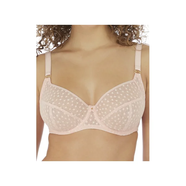 Soutien gorge balconnet à armatures à renfort latéral STARLIGHT 5201/5202 ROSE EAU