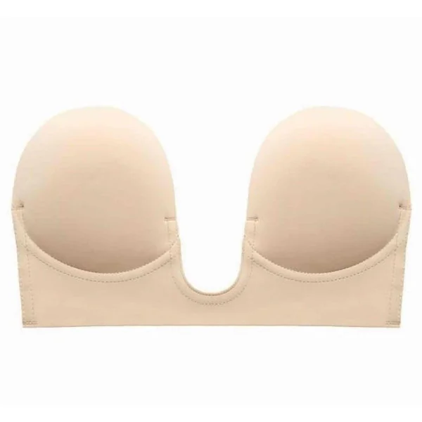 Soutien Gorge bandeau dos nus Luve Beige Magic Body Fashion