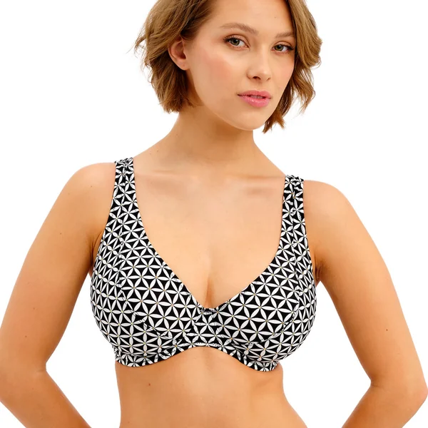 Soutien Gorge Bikini Foulard armatures noir Freya Maillots