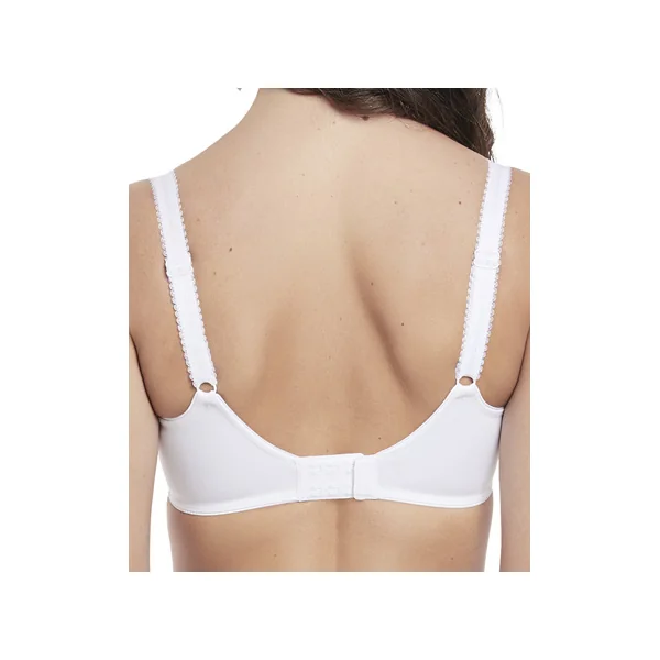 Soutien gorge bonnet entier à armatures à renfort latéral FUSION 3091 BLANC