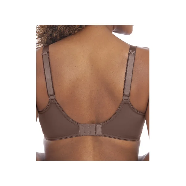 Soutien gorge bonnet entier à armatures à renfort latéral FUSION 3091 CAFE