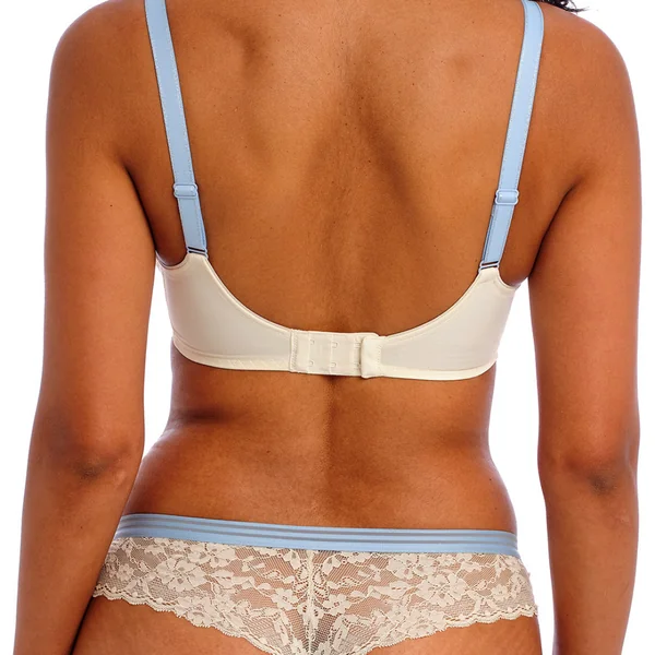 Soutien Gorge Corbeille - Blanc/Bleu Freya