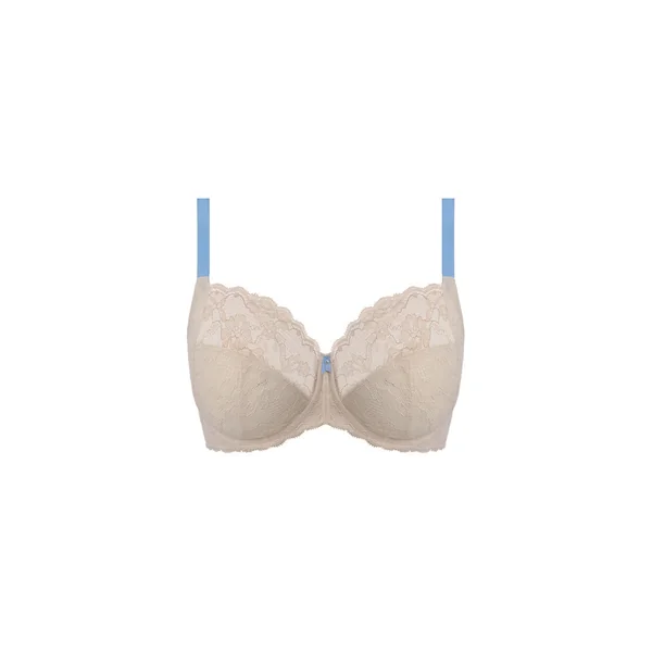 Soutien Gorge Corbeille - Blanc/Bleu Freya
