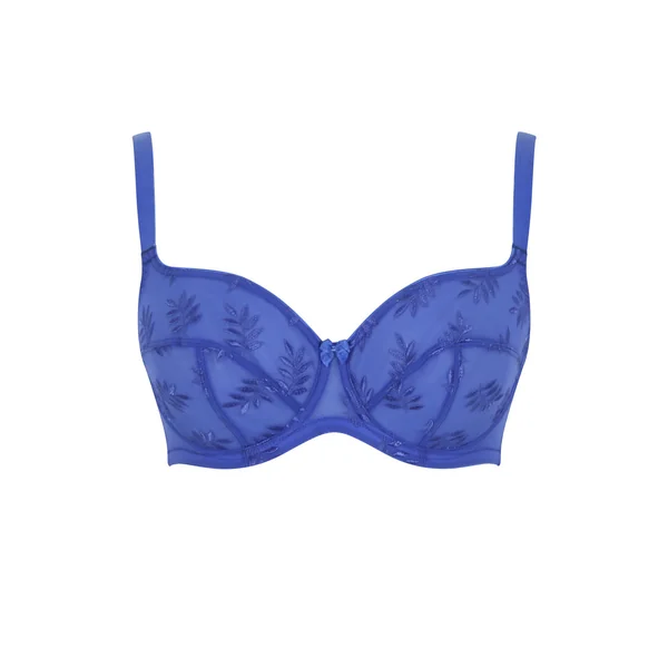 Soutien gorge corbeille bleu cobalt Panache