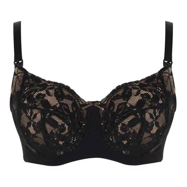 Soutien Gorge d'Allaitement noir Panache
