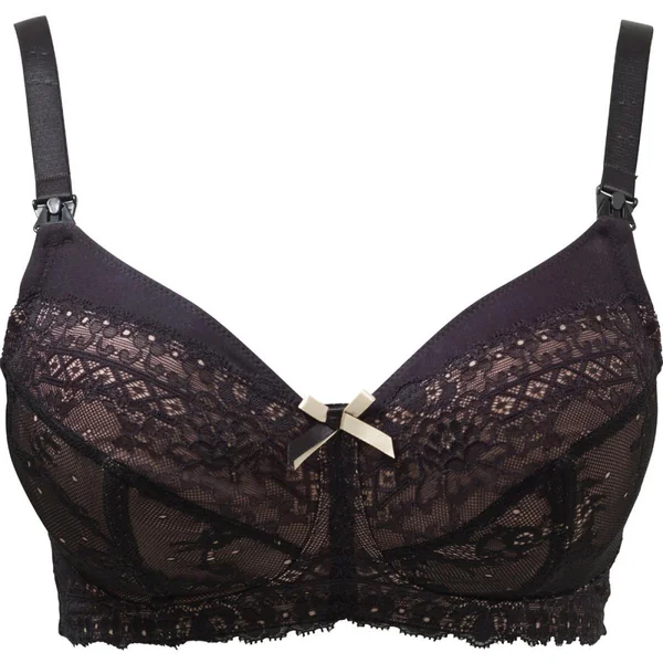 Soutien gorge d'allaitement sans armatures Panache SOPHIE MATERNITY noir/nude Panache