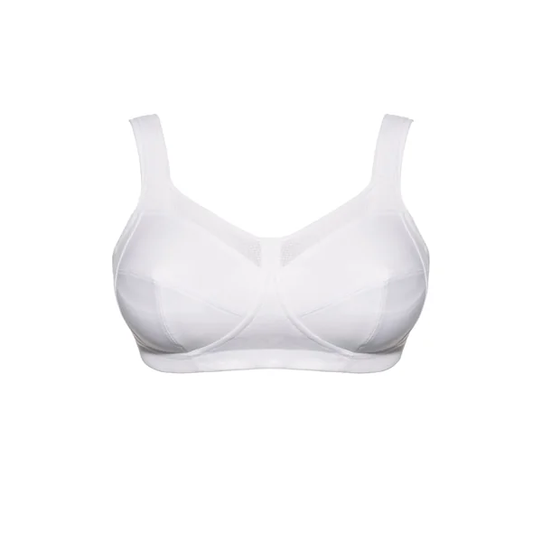 Soutien gorge de sport grande taille sans armatures KATE 6028 BLANC