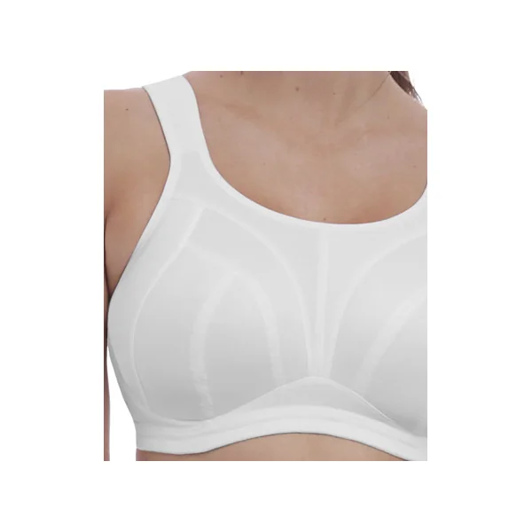 Soutien gorge de sport sans armatures DYNAMIC 4014 BLANC