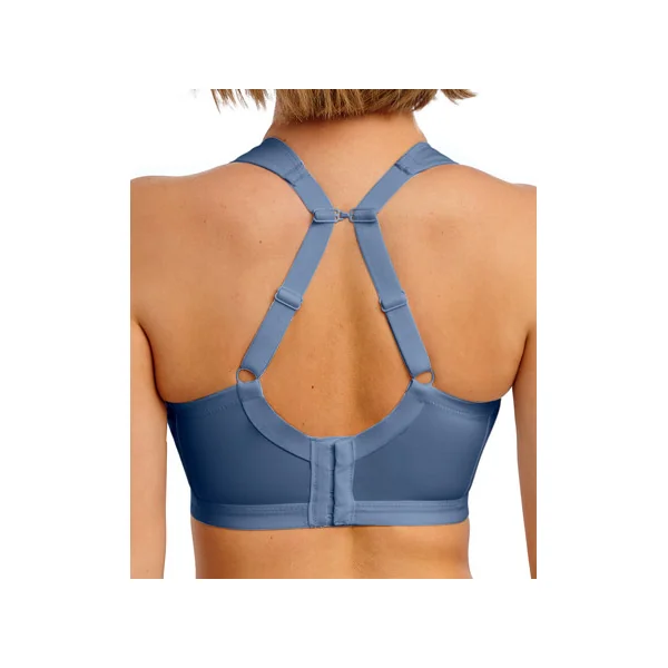 Soutien gorge de sport sans armatures DYNAMIC 4014 STEEL BLUE