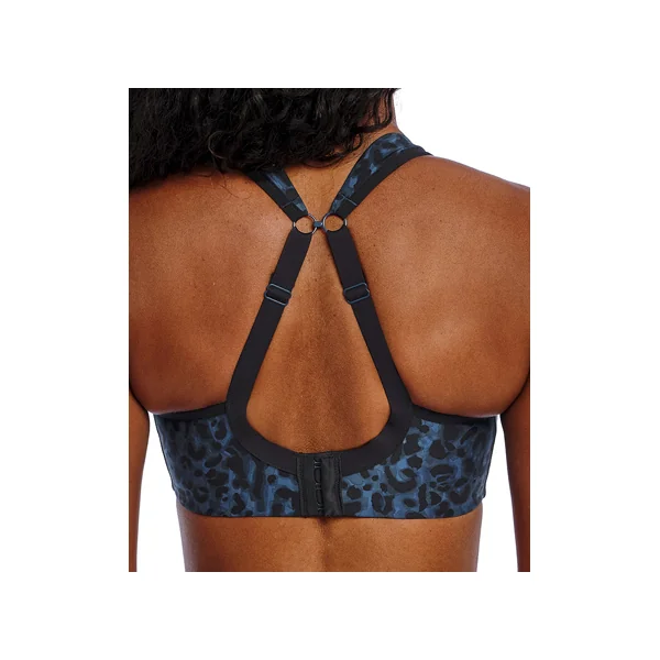 Soutien gorge de sport à armatures HIGH OCTANE 401003 MIDNIGHT LEOPARD