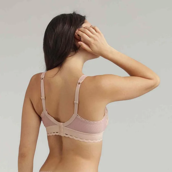 Soutien gorge Dentelle Sans Armatures Beige Playtex