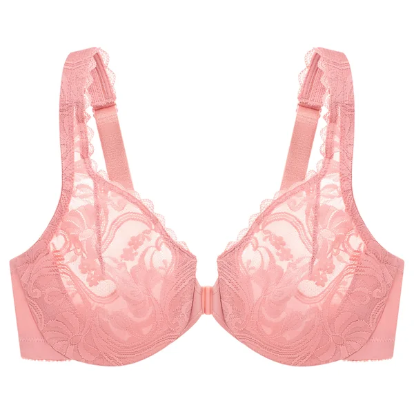soutien gorge dentelle à armatures à fermeture devant 9245 abricot