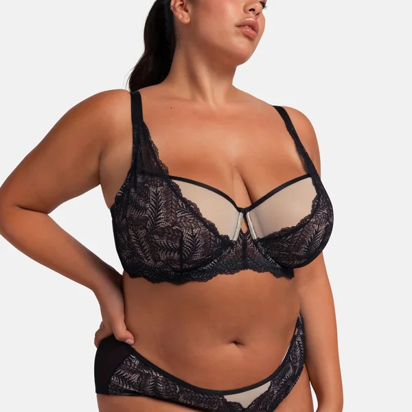 Soutien gorge emboitant noir Dorina