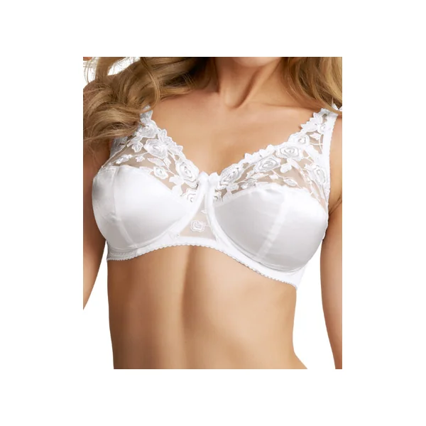 Soutien gorge emboitant à armatures BELLE 6000/01 BLANC