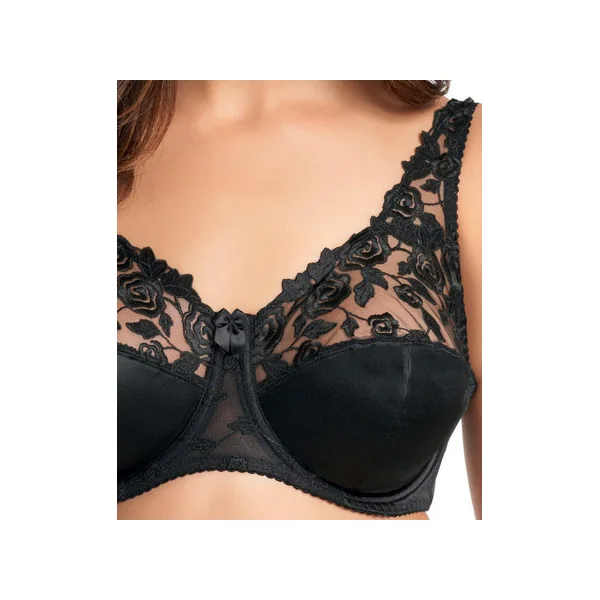 Soutien gorge emboitant à armatures BELLE 6000/01 NOIR