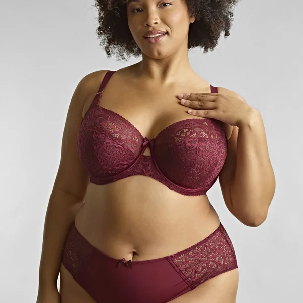 Soutien Gorge emboîtant Estel - Cherry red rouge Sculptresse